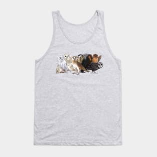 Barn Owl Spectrum Tank Top